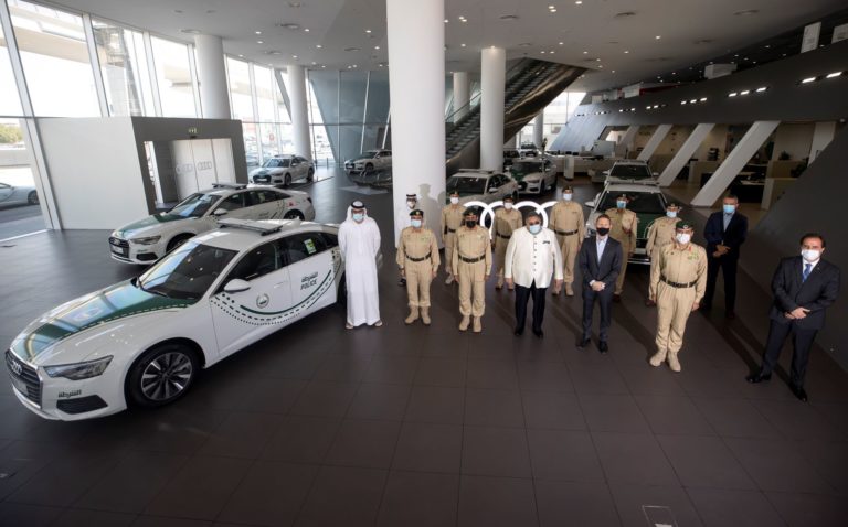 Al Nabooda Automobiles Supplies 100 Audi A6 Units To Dubai Police