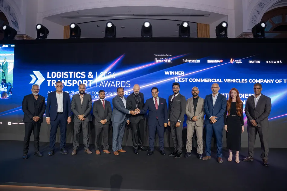 United Diesel Named Best Commercial Vehicles Company Of The Year At Logistics & Transport Awards 2026