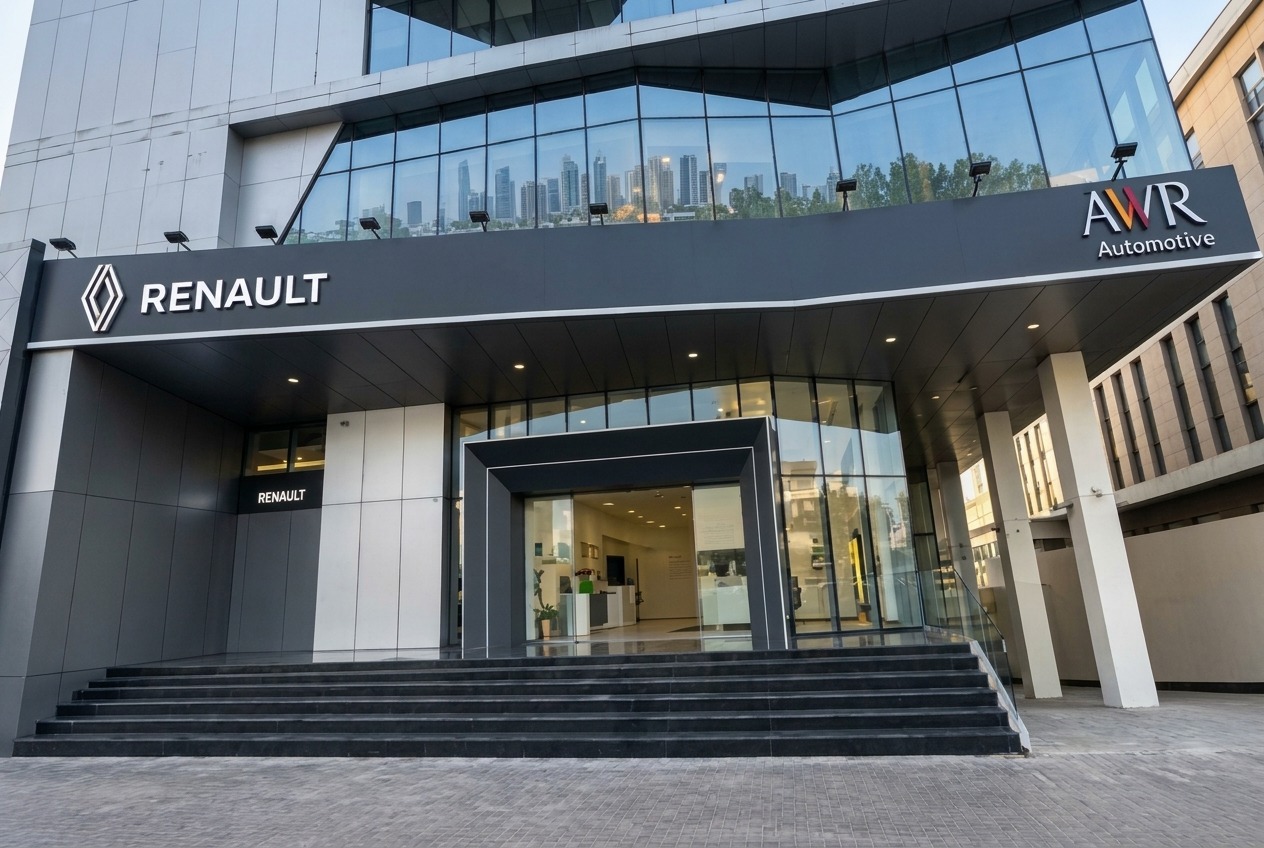 AWR Automotive Relocates Renault Showroom To A New Location On Sheikh Zayed Road